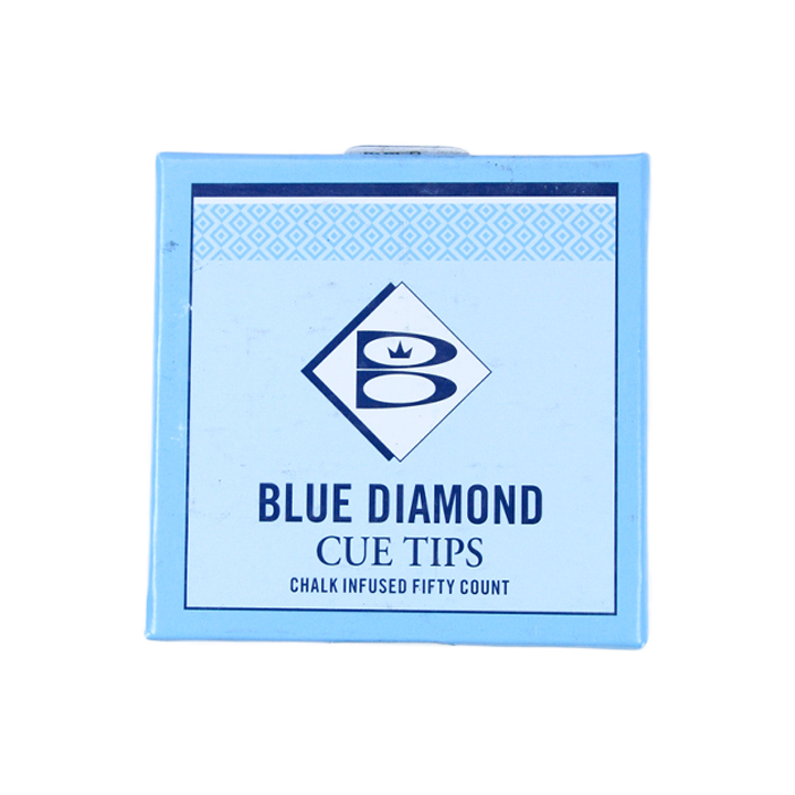 Blue Diamond Glue on Tips 10mm (5pcs)